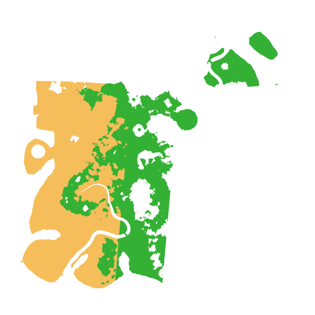 Biome Rust Map: Procedural Map, Size: 4000, Seed: 1411098270