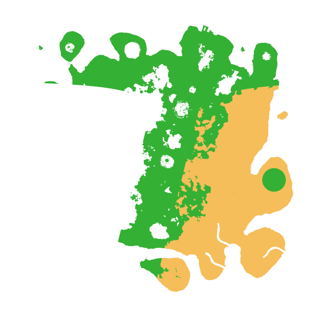 Biome Rust Map: Procedural Map, Size: 3500, Seed: 87198170