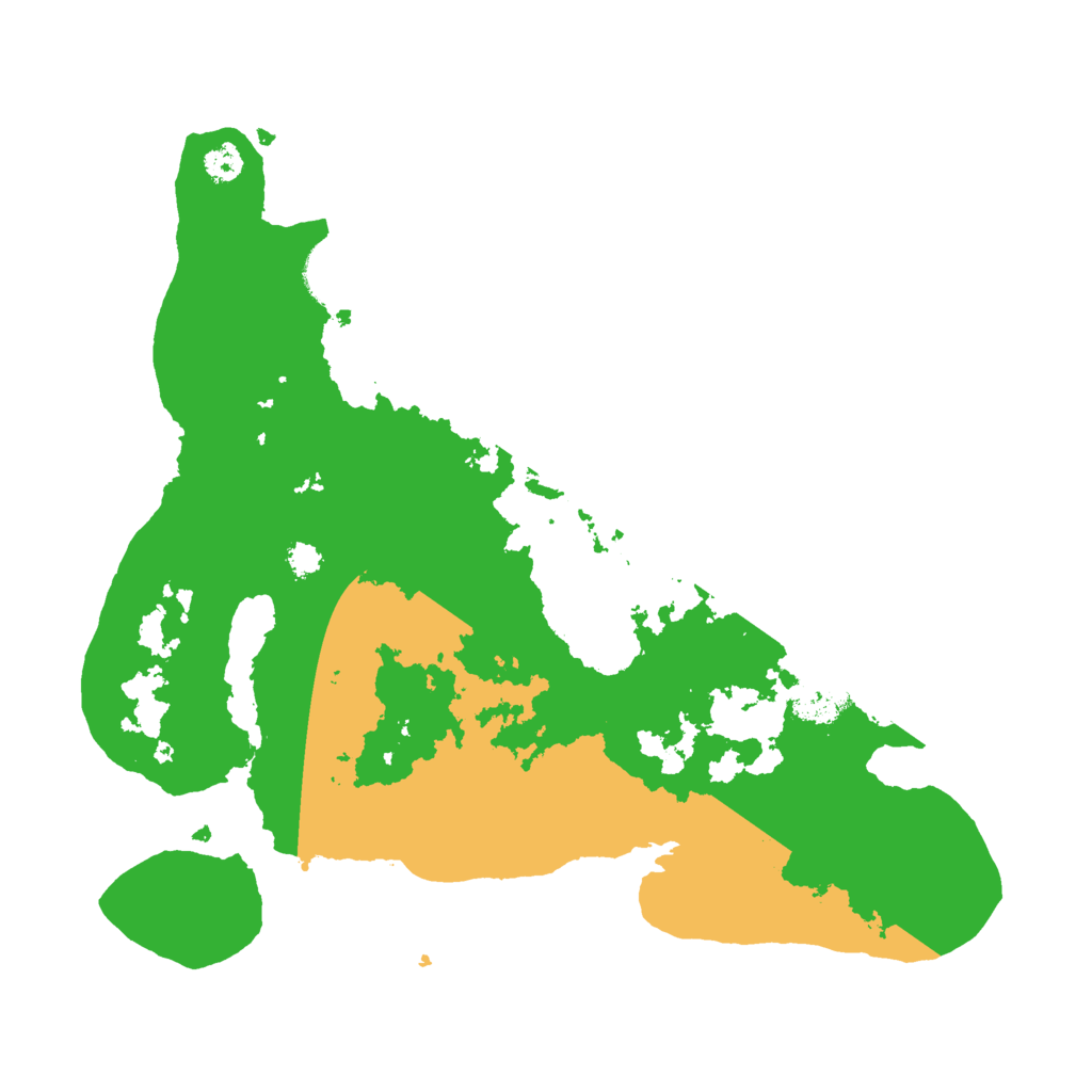 Biome Rust Map: Procedural Map, Size: 3000, Seed: 244326100