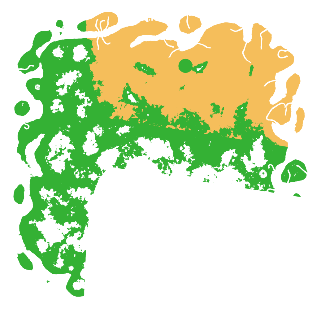 Biome Rust Map: Procedural Map, Size: 6000, Seed: 4756