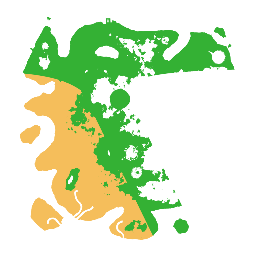 Biome Rust Map: Procedural Map, Size: 3500, Seed: 67167366