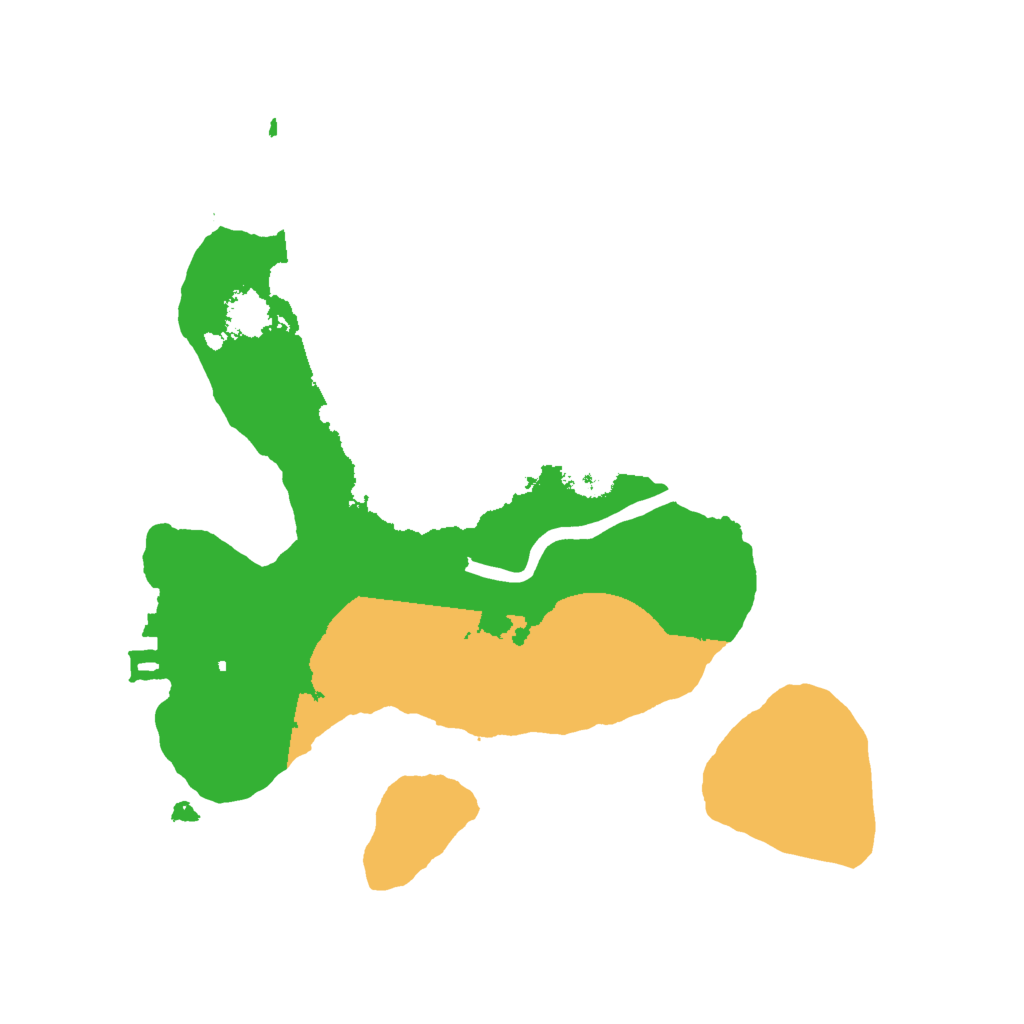 Biome Rust Map: Procedural Map, Size: 2000, Seed: 728356982