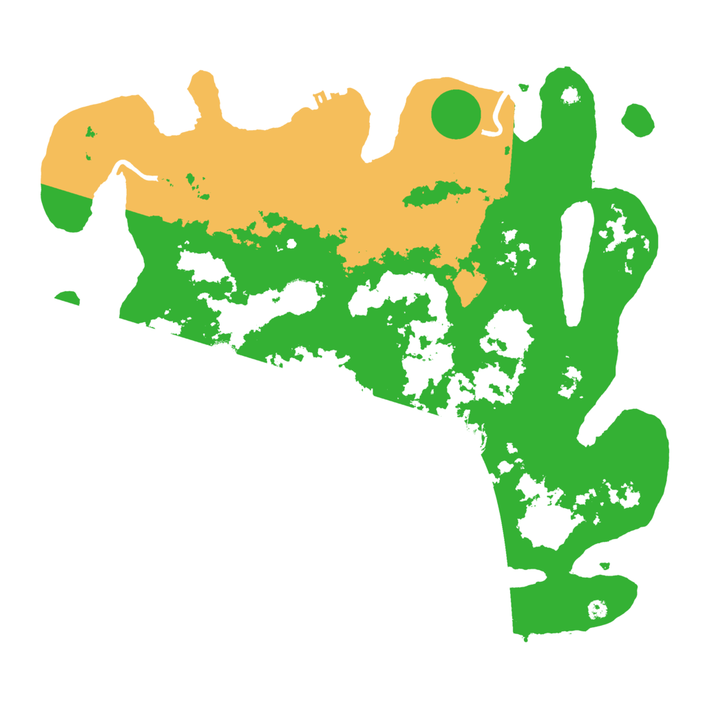 Biome Rust Map: Procedural Map, Size: 3750, Seed: 90341