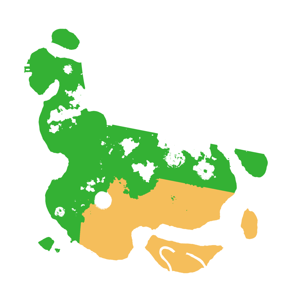 Biome Rust Map: Procedural Map, Size: 3000, Seed: 1326862239