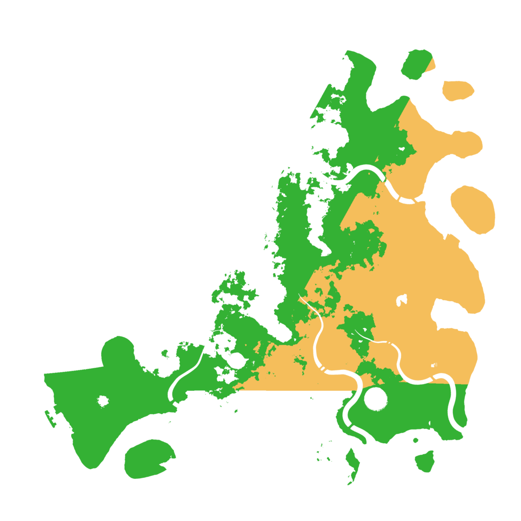 Biome Rust Map: Procedural Map, Size: 4250, Seed: 2049967530