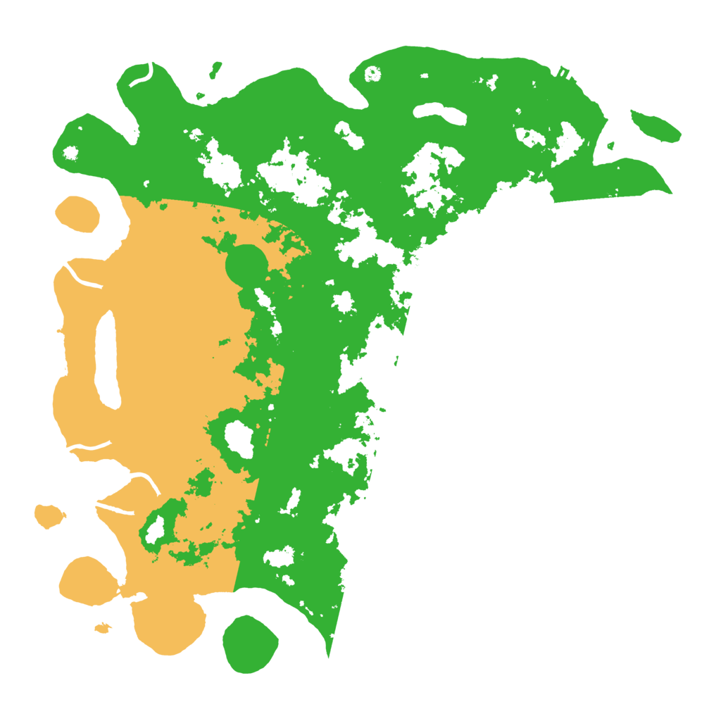 Biome Rust Map: Procedural Map, Size: 4500, Seed: 1519238254