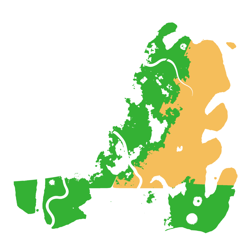 Biome Rust Map: Procedural Map, Size: 4000, Seed: 939836