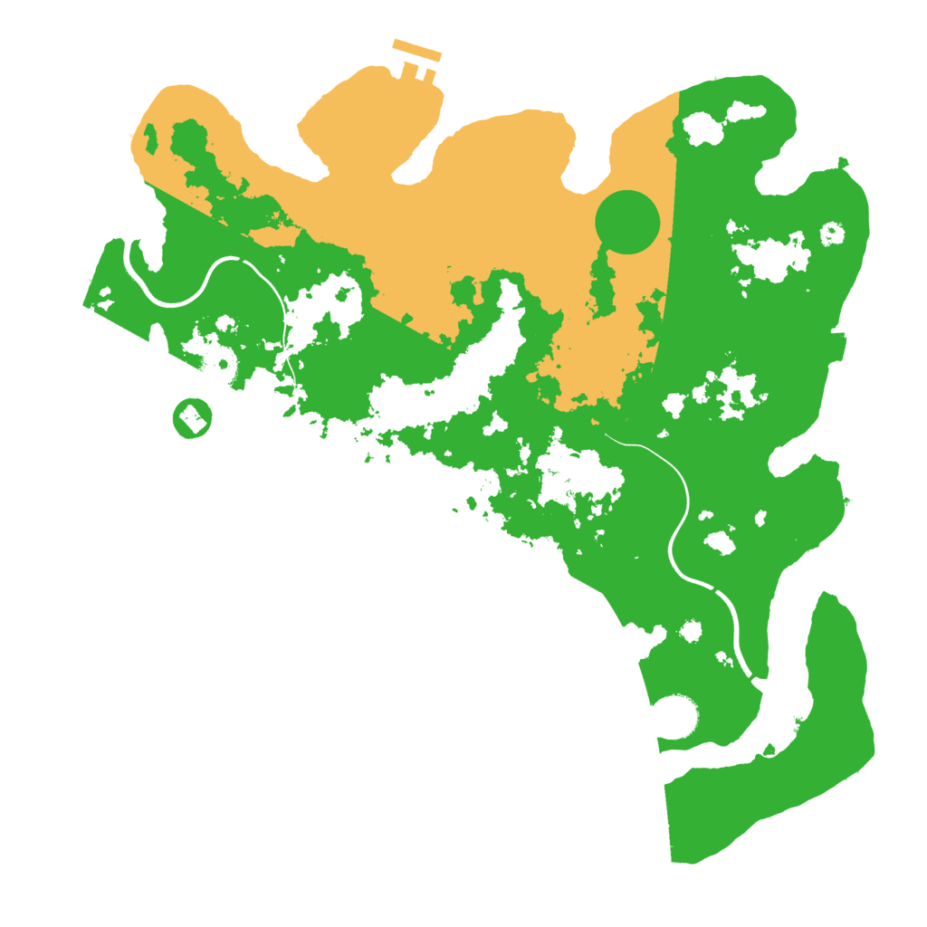 Biome Rust Map: Procedural Map, Size: 3800, Seed: 336963890