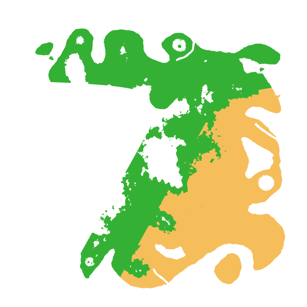 Biome Rust Map: Procedural Map, Size: 3500, Seed: 6262345