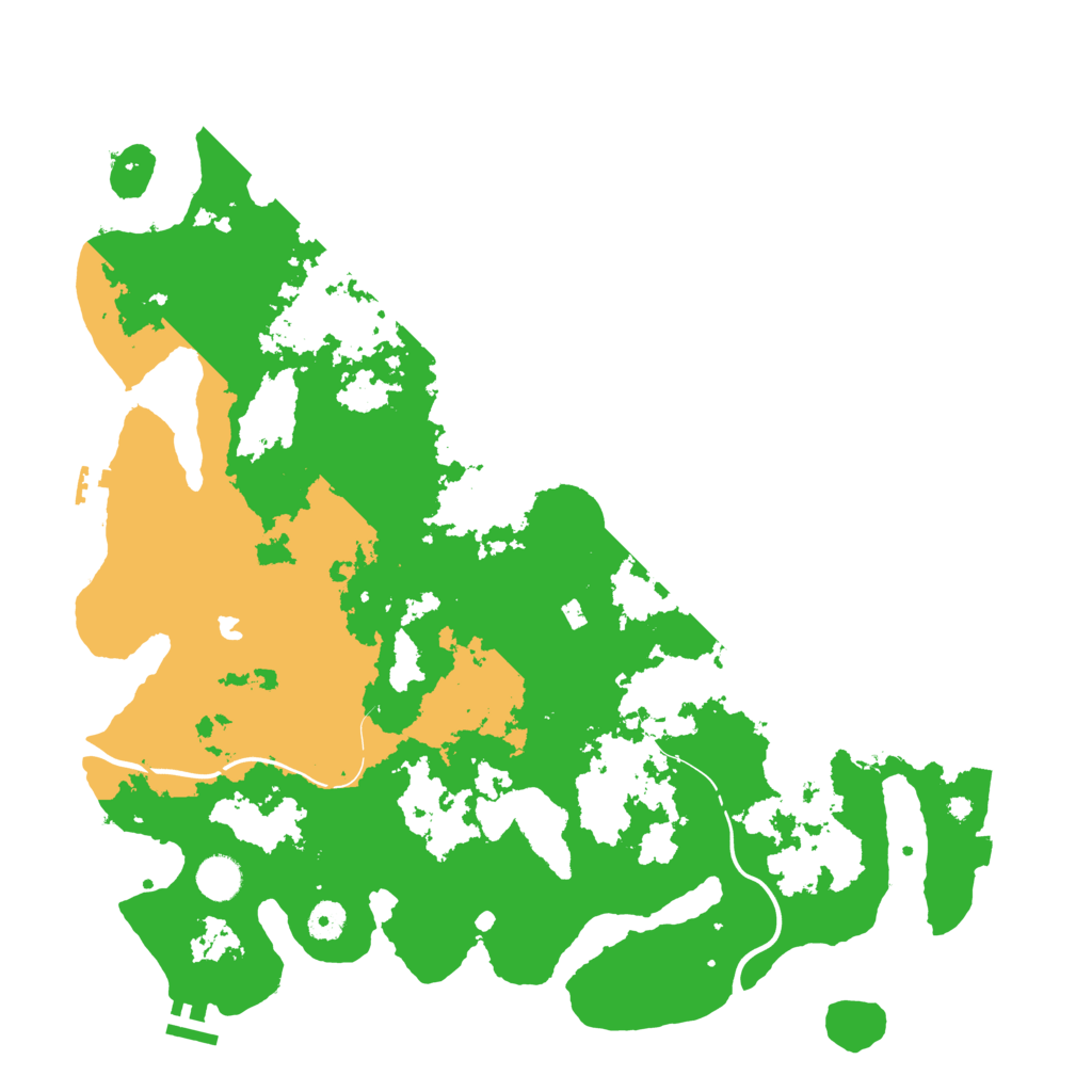 Biome Rust Map: Procedural Map, Size: 4250, Seed: 823703112