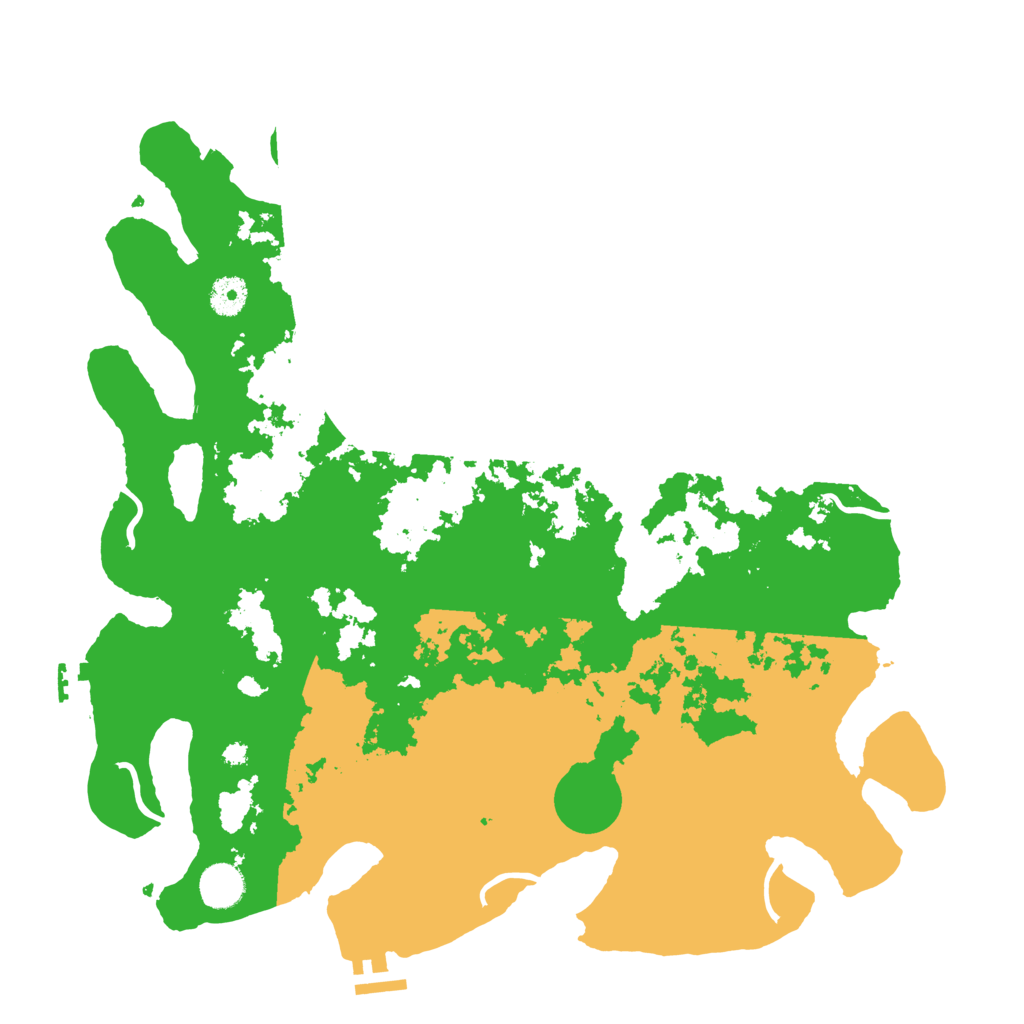 Biome Rust Map: Procedural Map, Size: 4000, Seed: 24129176