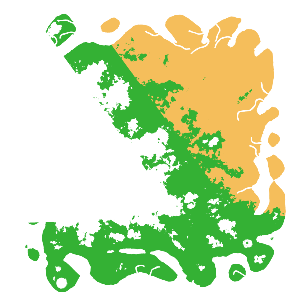 Biome Rust Map: Procedural Map, Size: 5000, Seed: 466158020