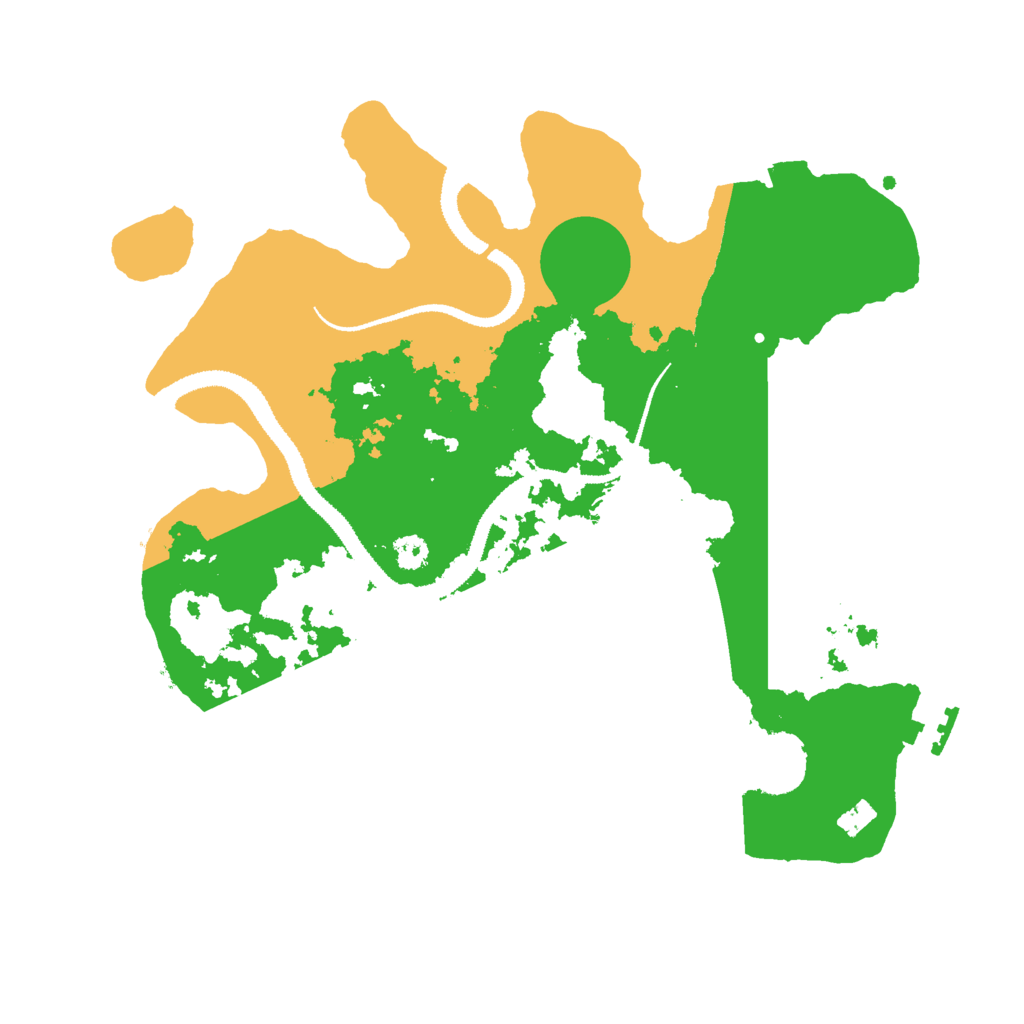 Biome Rust Map: Procedural Map, Size: 3000, Seed: 2123030973