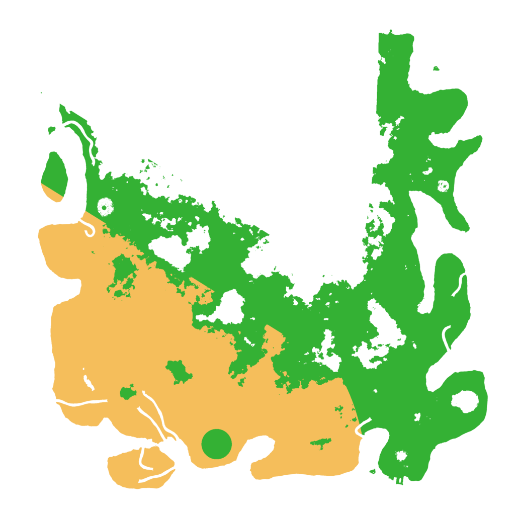 Biome Rust Map: Procedural Map, Size: 4500, Seed: 49756731