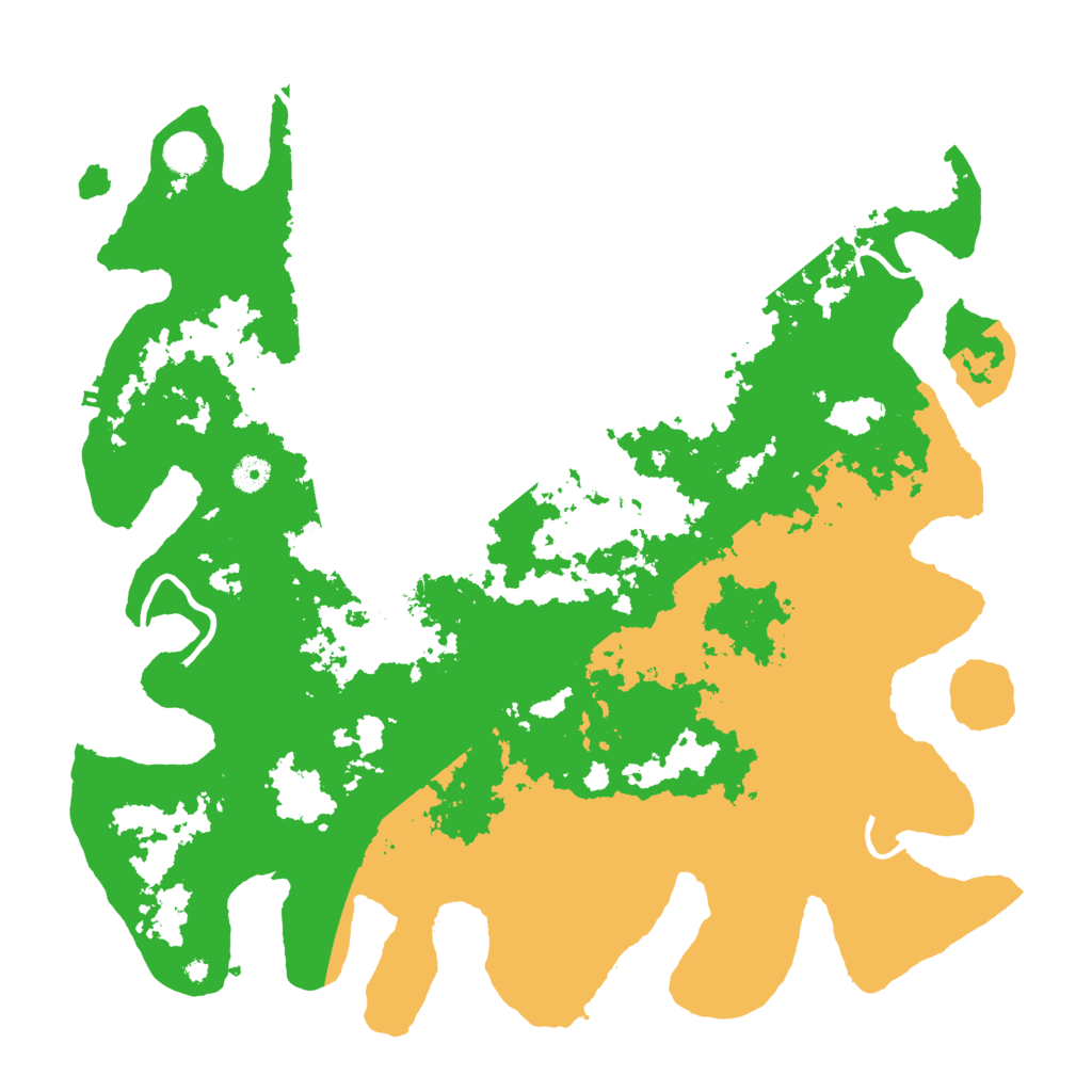 Biome Rust Map: Procedural Map, Size: 4500, Seed: 465473465