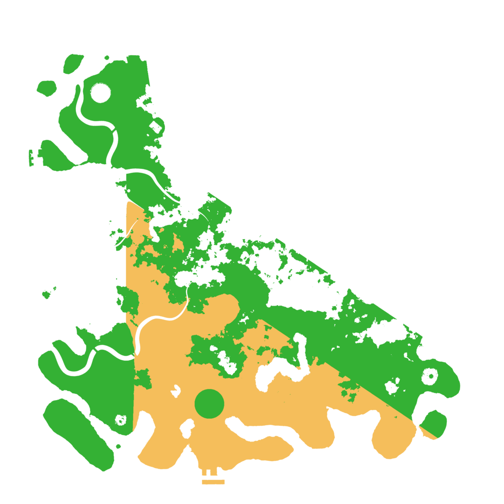 Biome Rust Map: Procedural Map, Size: 4500, Seed: 4424029