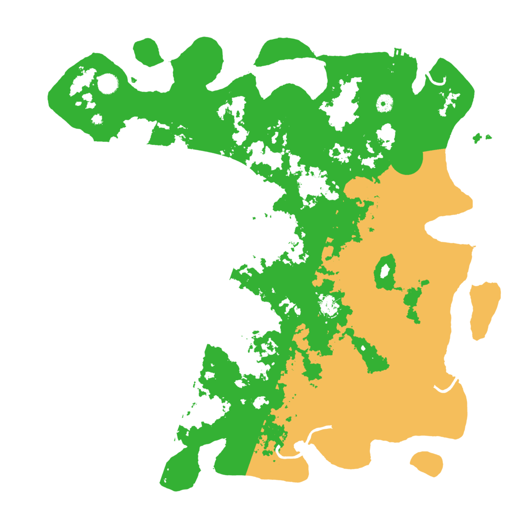 Biome Rust Map: Procedural Map, Size: 4500, Seed: 93989447