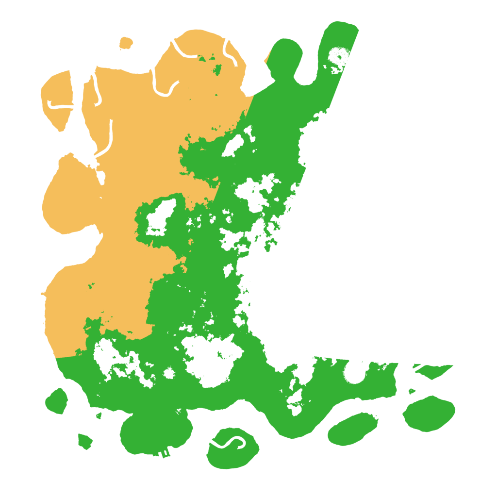 Biome Rust Map: Procedural Map, Size: 4000, Seed: 607203370