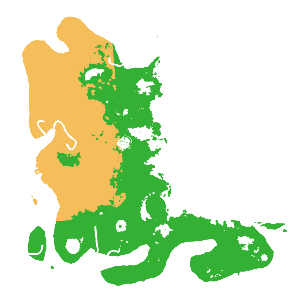 Biome Rust Map: Procedural Map, Size: 4000, Seed: 62425