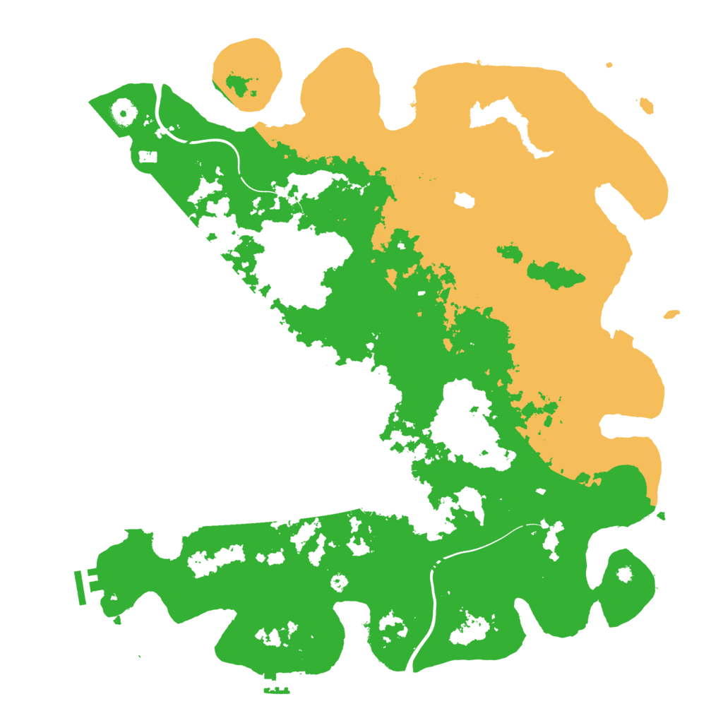 Biome Rust Map: Procedural Map, Size: 4250, Seed: 715983328