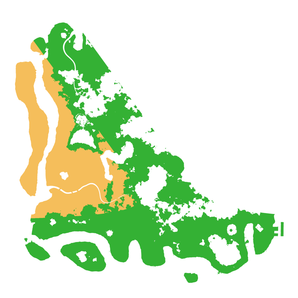 Biome Rust Map: Procedural Map, Size: 4250, Seed: 193823810