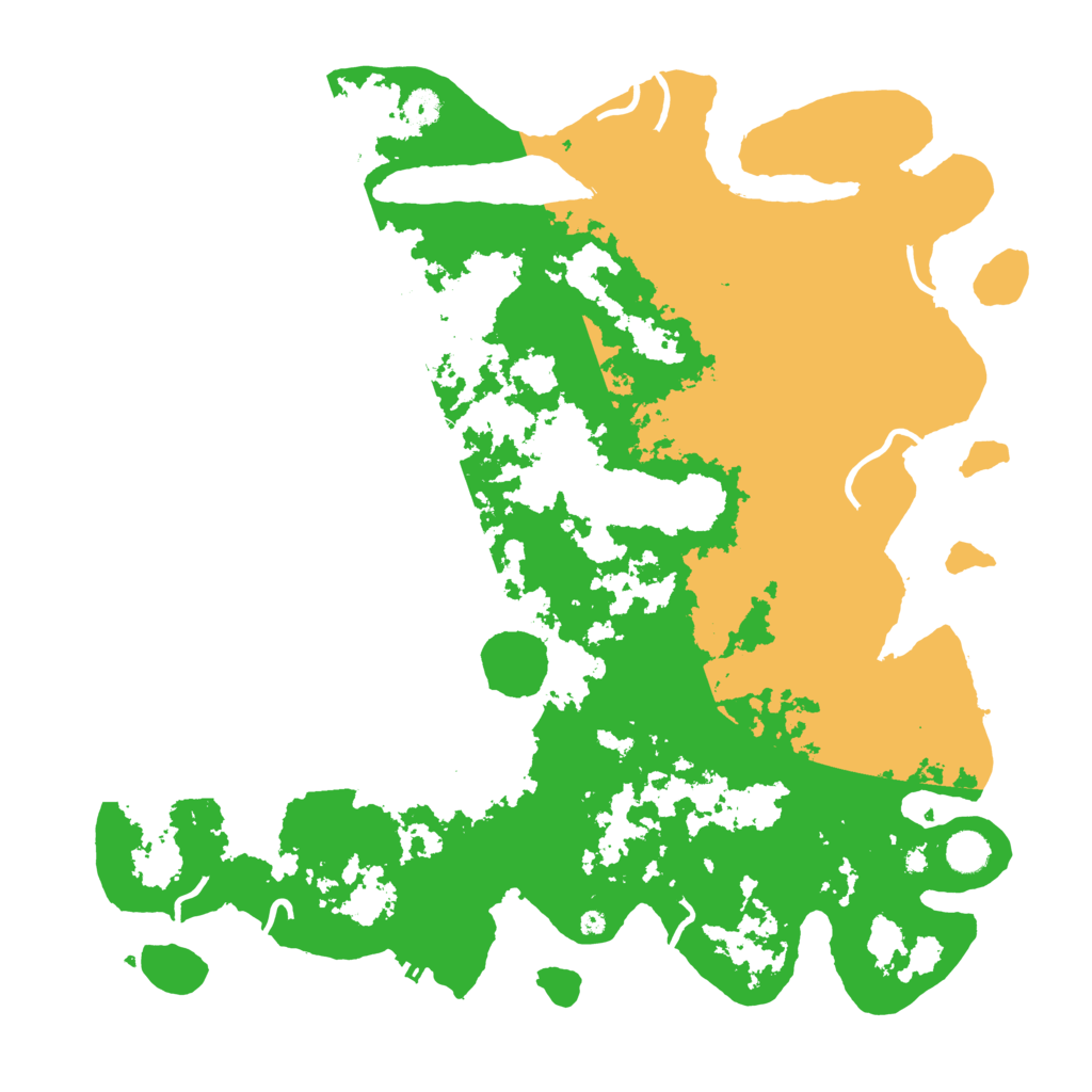 Biome Rust Map: Procedural Map, Size: 4500, Seed: 1939091820