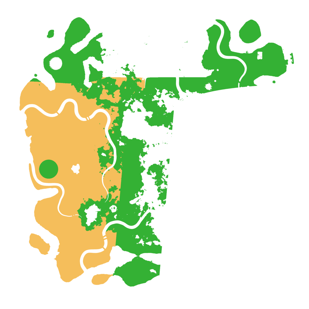 Biome Rust Map: Procedural Map, Size: 4300, Seed: 1522688327