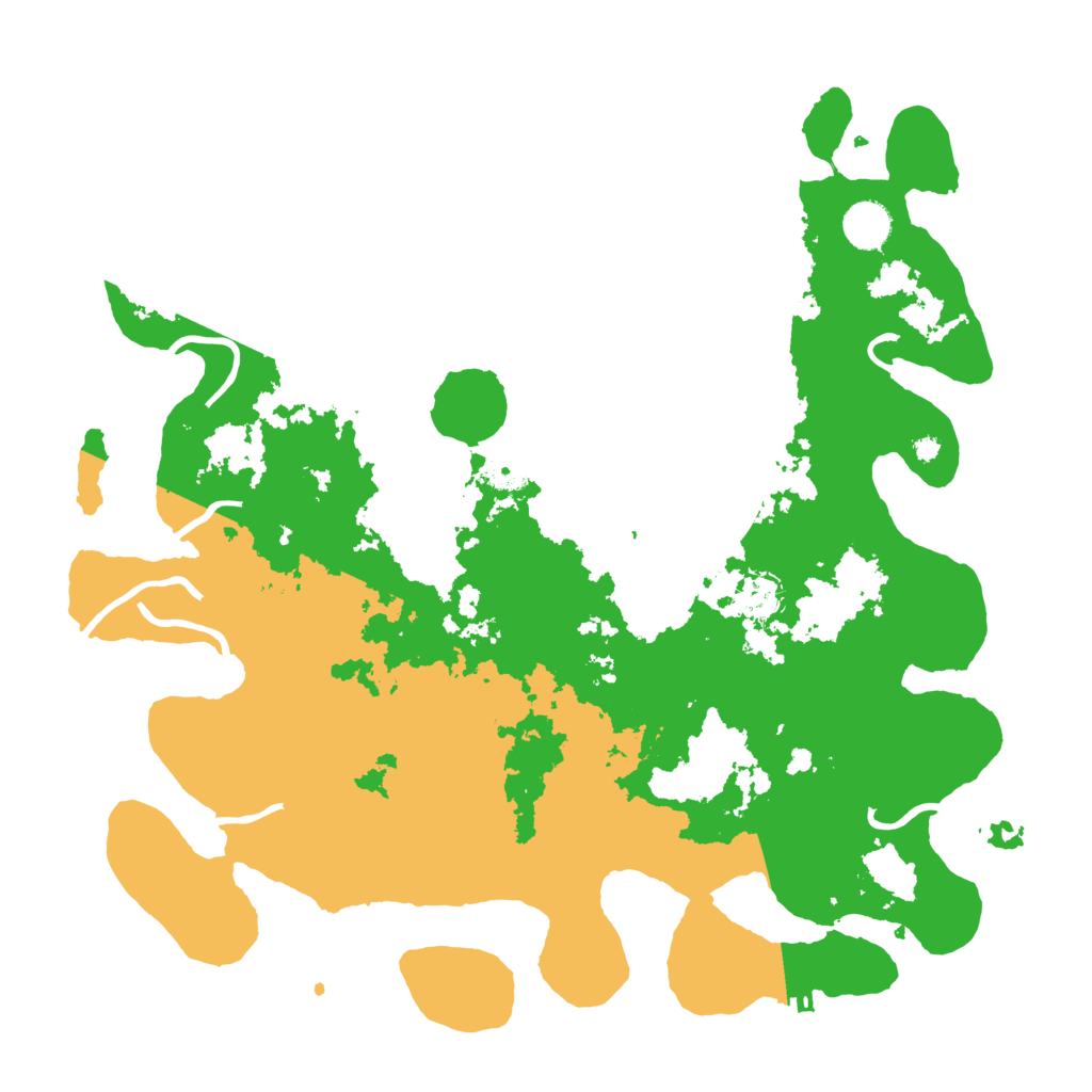 Biome Rust Map: Procedural Map, Size: 4000, Seed: 500420938