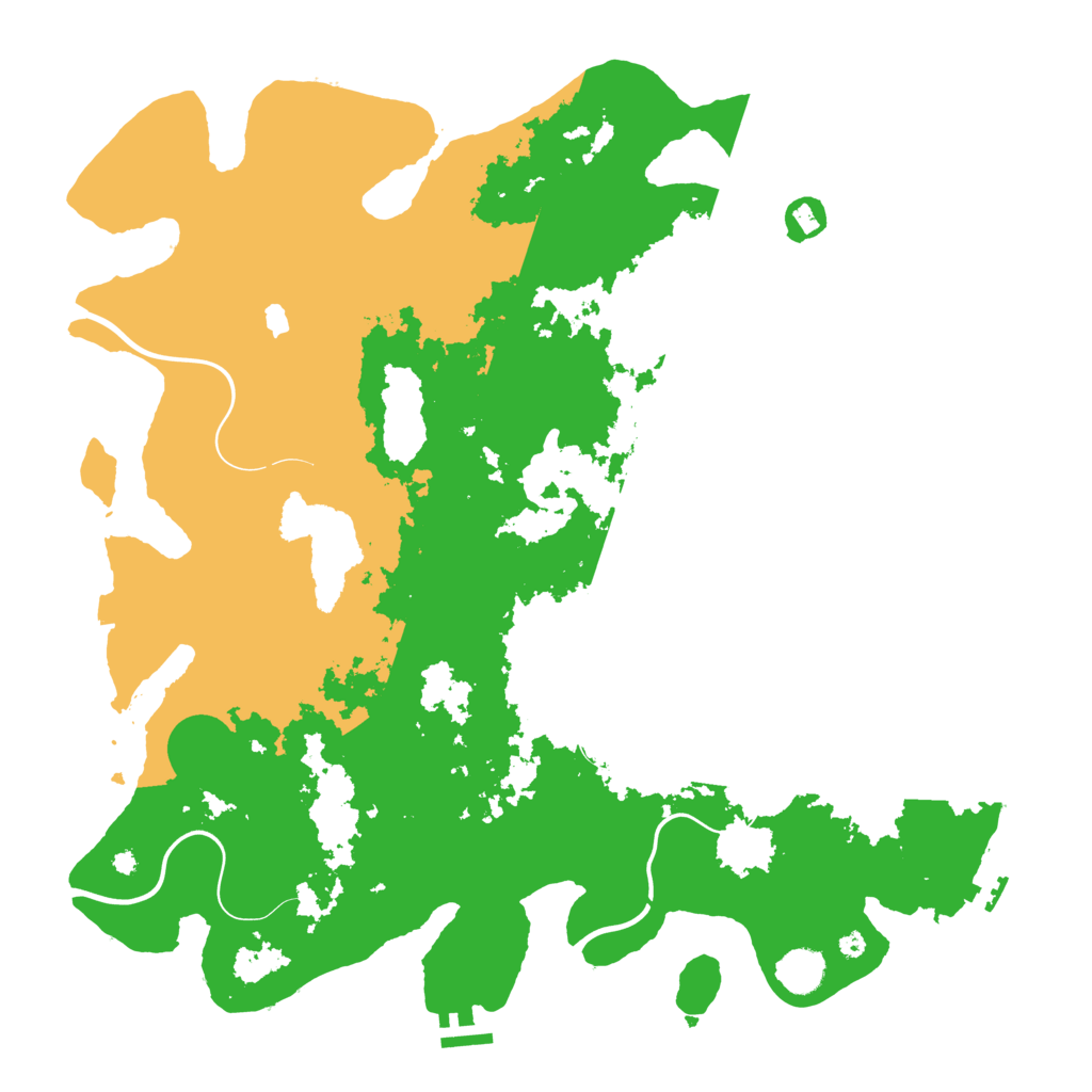 Biome Rust Map: Procedural Map, Size: 4250, Seed: 1406513721