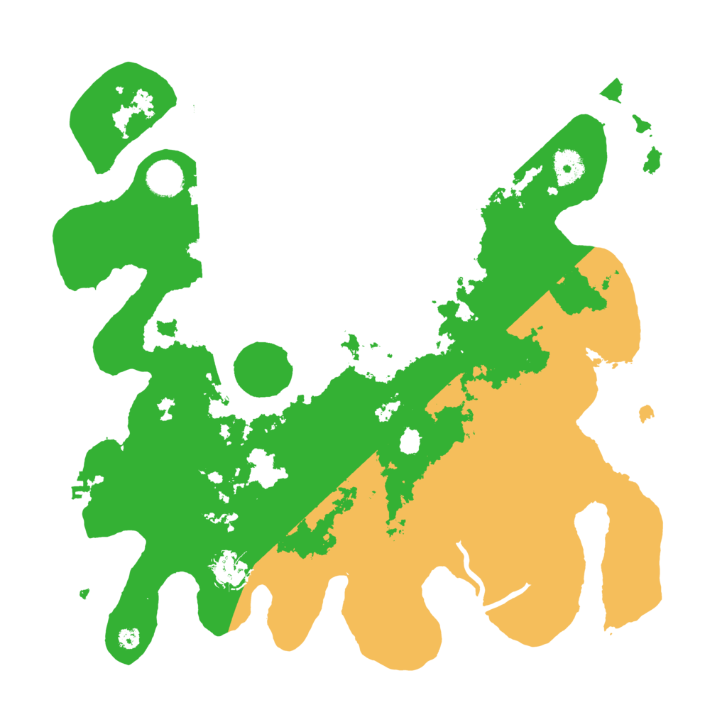 Biome Rust Map: Procedural Map, Size: 3500, Seed: 1848190544