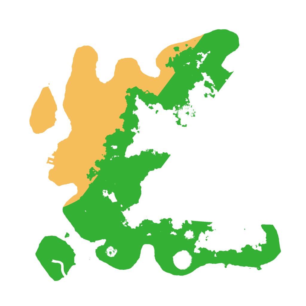 Biome Rust Map: Procedural Map, Size: 3000, Seed: 9138076