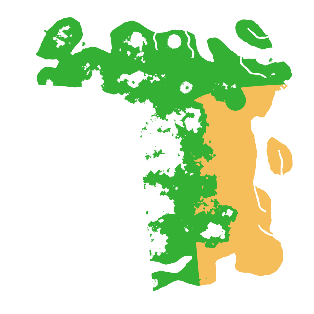 Biome Rust Map: Procedural Map, Size: 4000, Seed: 7451