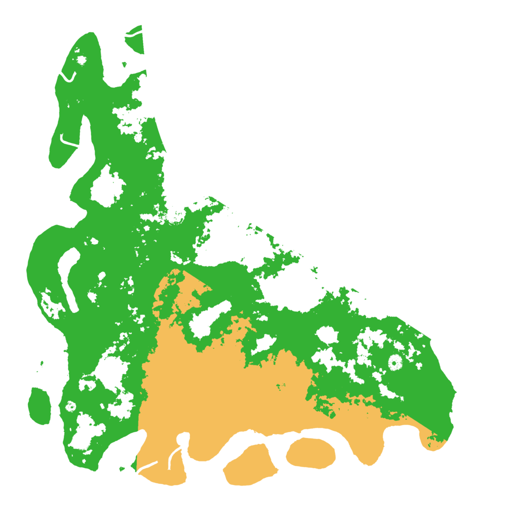 Biome Rust Map: Procedural Map, Size: 5000, Seed: 834691702