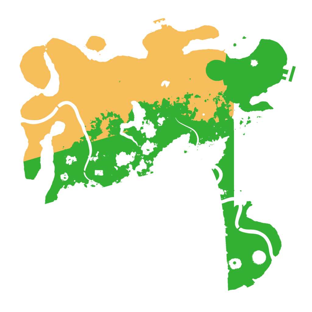 Biome Rust Map: Procedural Map, Size: 4000, Seed: 466