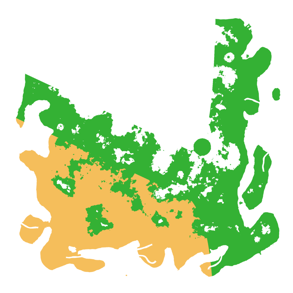 Biome Rust Map: Procedural Map, Size: 4500, Seed: 1449976867