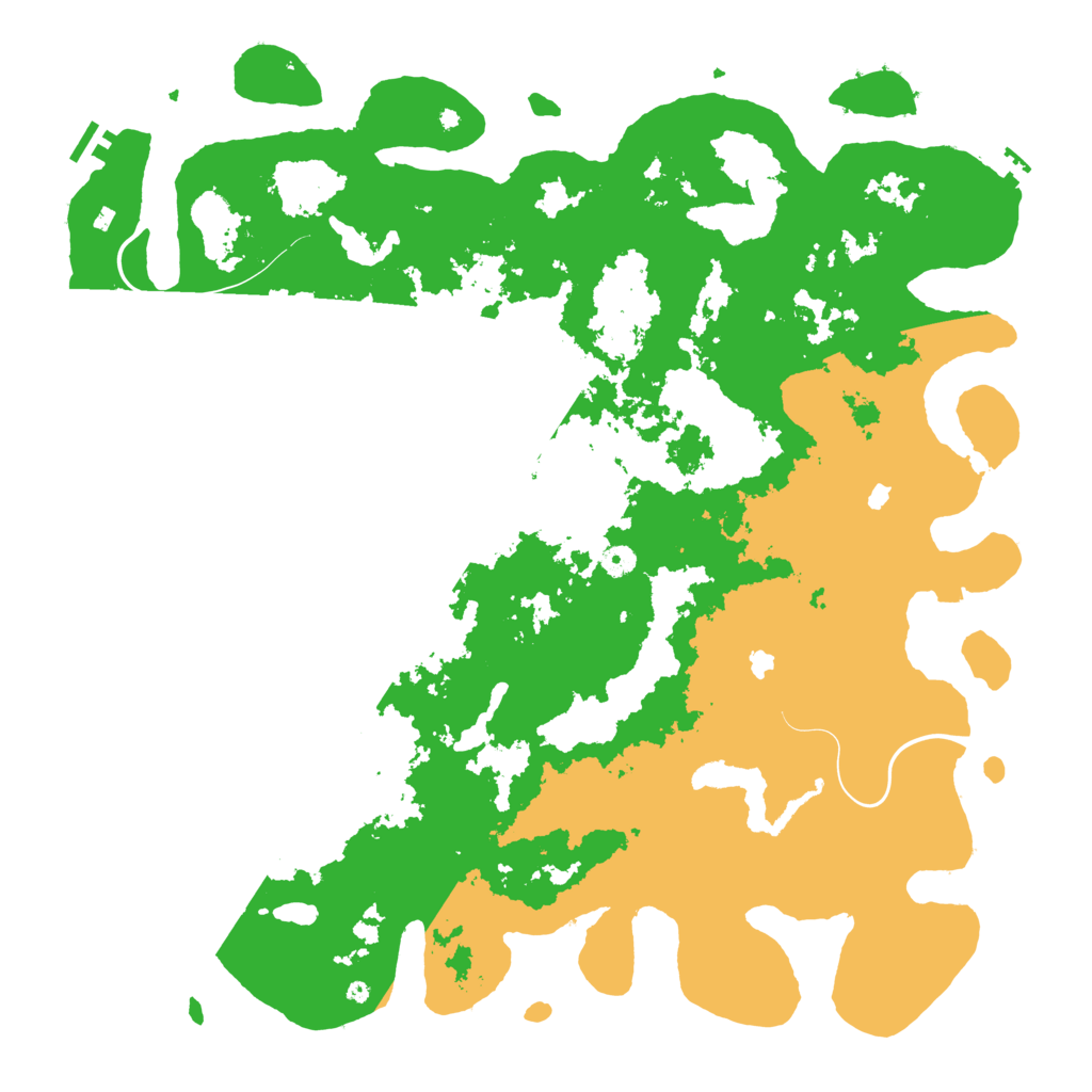 Biome Rust Map: Procedural Map, Size: 5000, Seed: 5417283