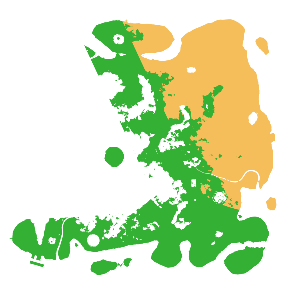 Biome Rust Map: Procedural Map, Size: 4250, Seed: 18700