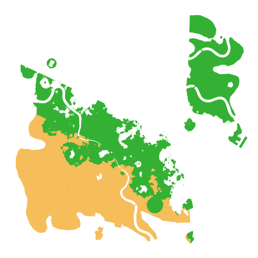 Biome Rust Map: Procedural Map, Size: 4200, Seed: 1707220635