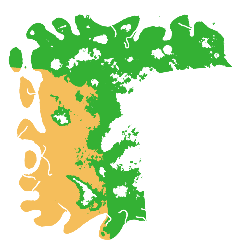 Biome Rust Map: Procedural Map, Size: 5000, Seed: 73047