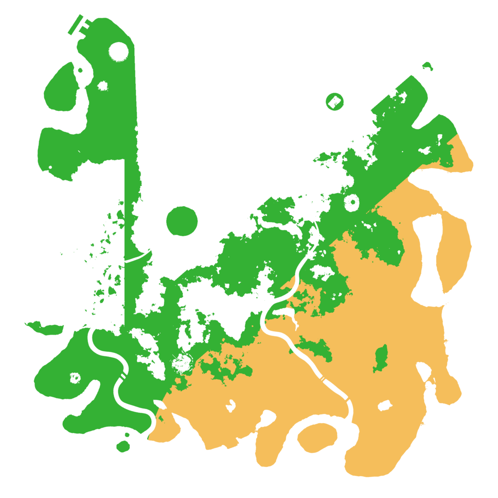 Biome Rust Map: Procedural Map, Size: 4500, Seed: 914170537
