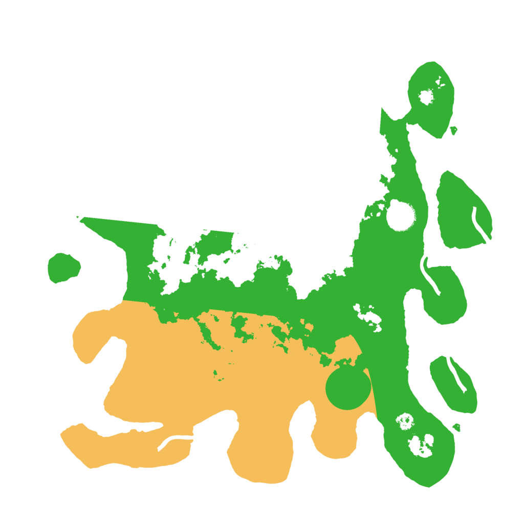 Biome Rust Map: Procedural Map, Size: 3200, Seed: 1312346443