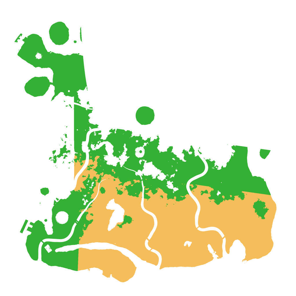 Biome Rust Map: Procedural Map, Size: 4250, Seed: 1063059990