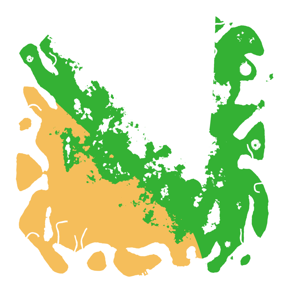 Biome Rust Map: Procedural Map, Size: 4500, Seed: 374099457