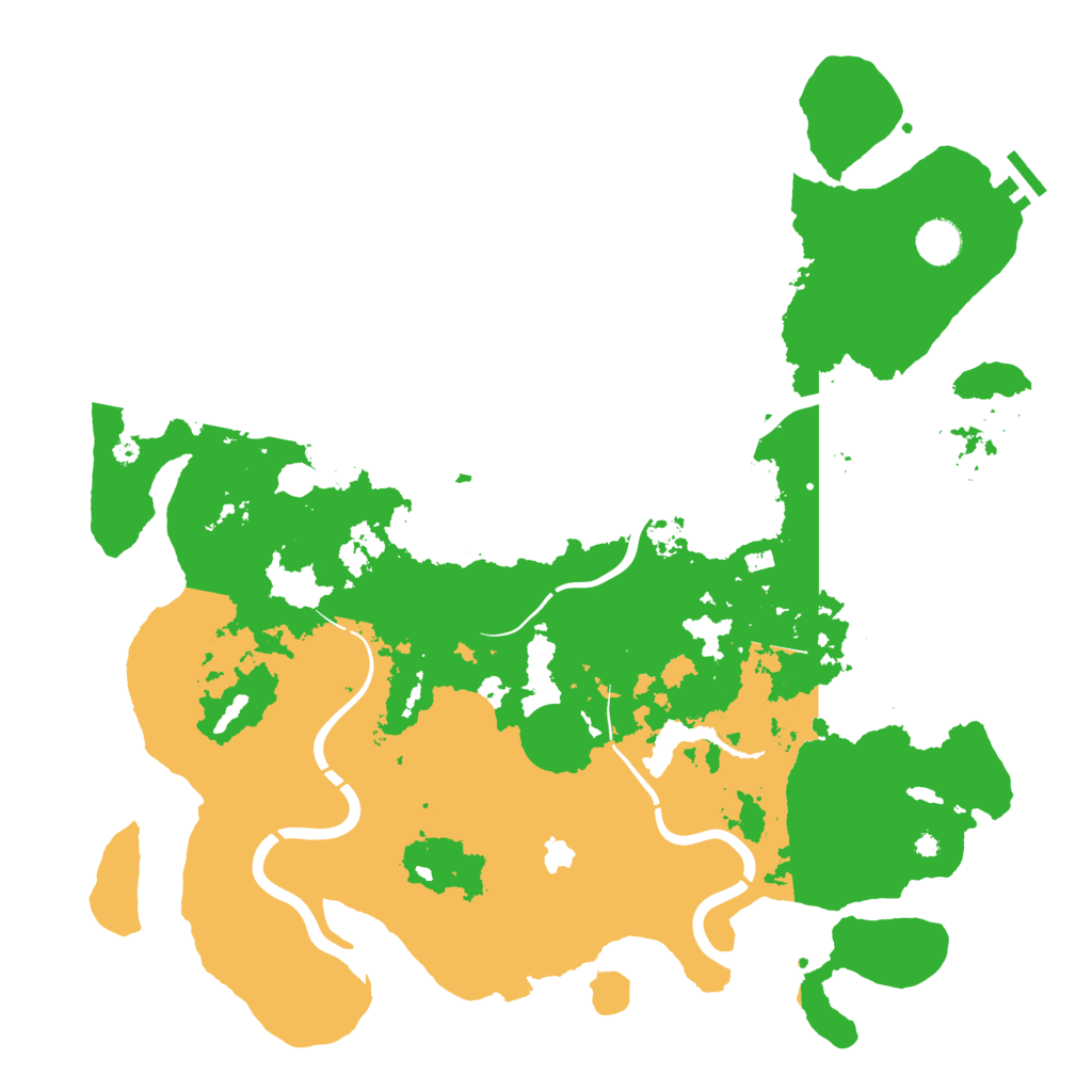 Biome Rust Map: Procedural Map, Size: 4250, Seed: 1815785550