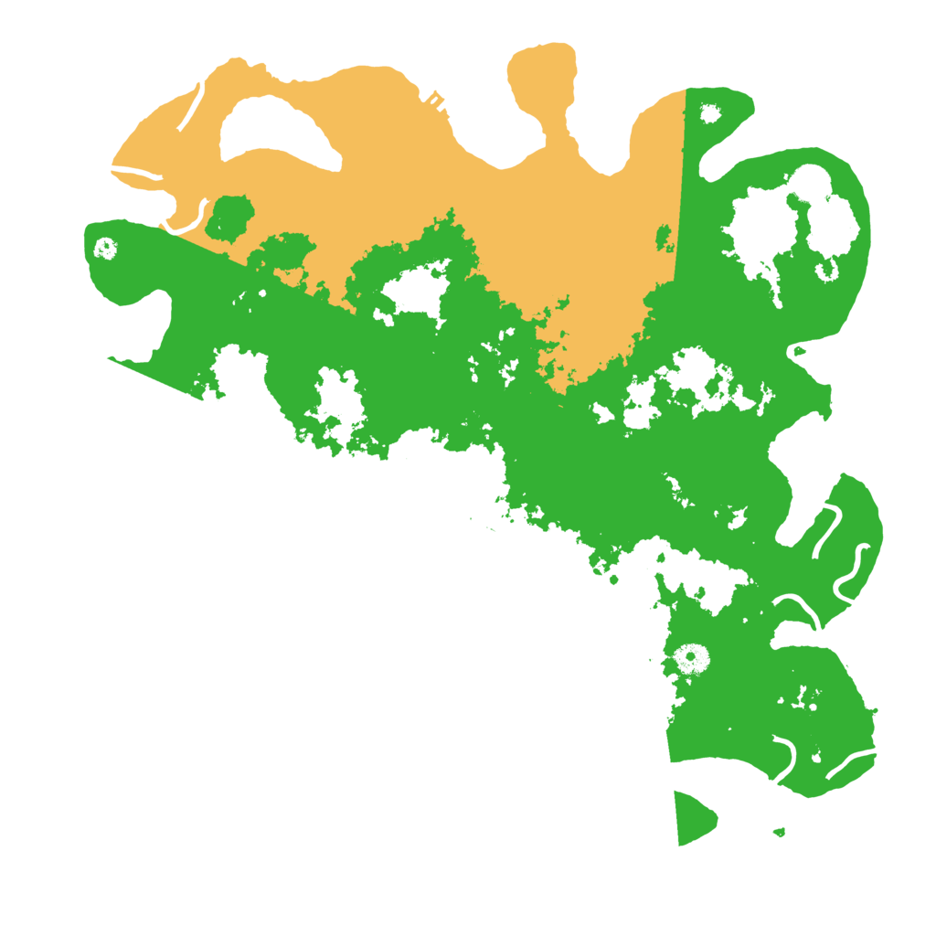 Biome Rust Map: Procedural Map, Size: 4250, Seed: 542039027