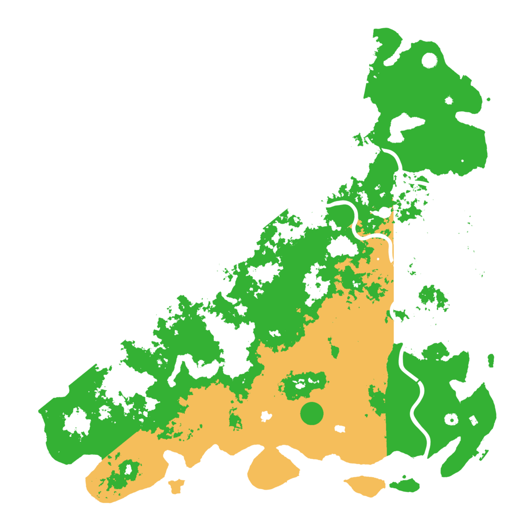 Biome Rust Map: Procedural Map, Size: 6000, Seed: 259215925