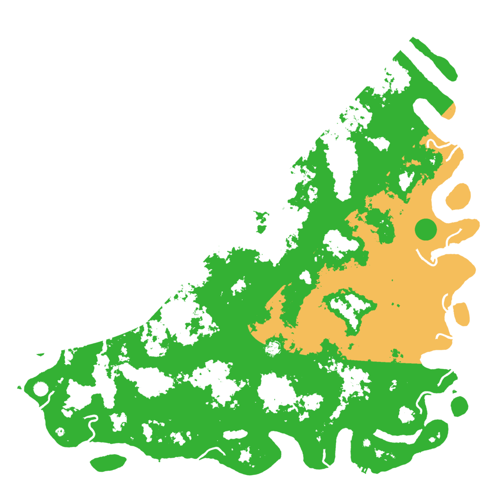 Biome Rust Map: Procedural Map, Size: 5990, Seed: 1432222444