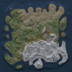 Thumbnail Rust Map: Procedural Map, Size: 4250, Seed: 946584375, 20 Monuments