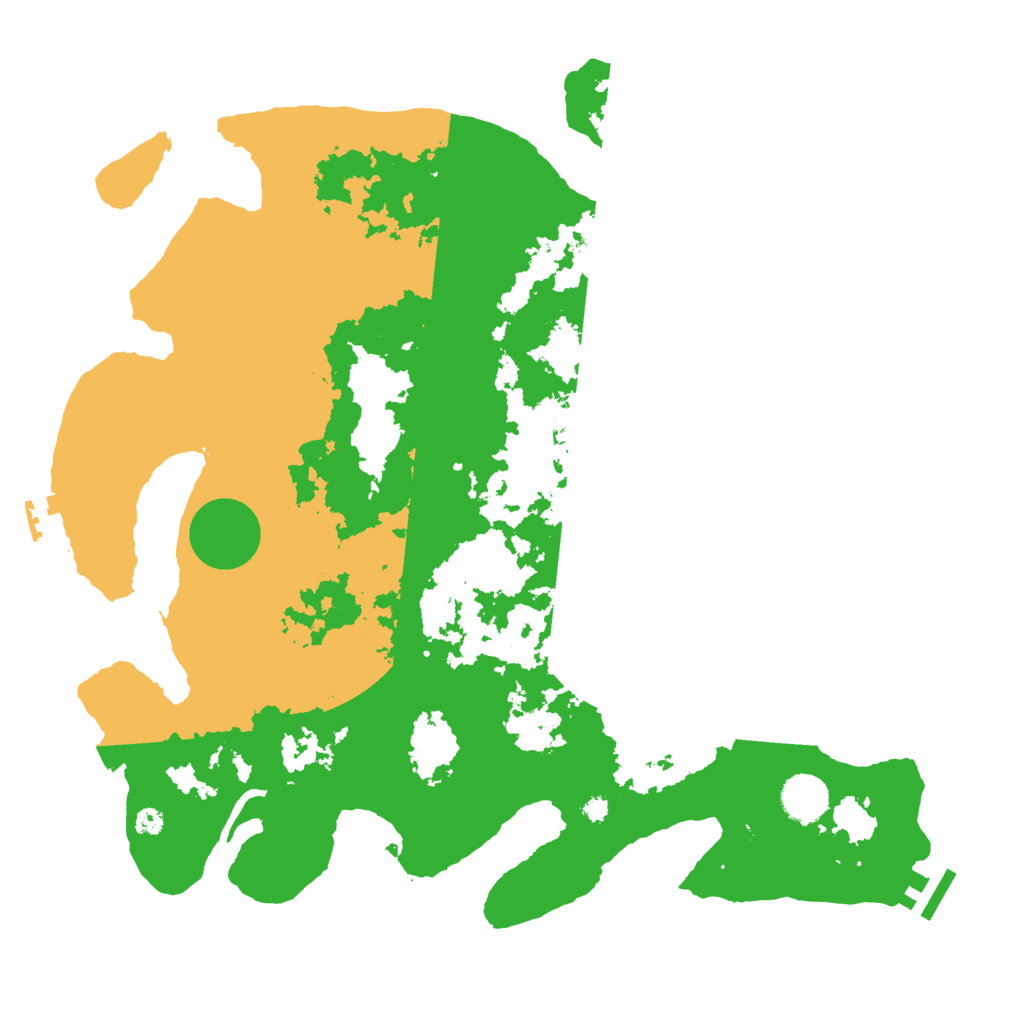 Biome Rust Map: Procedural Map, Size: 3800, Seed: 2079713