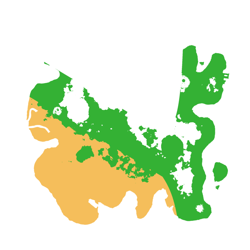 Biome Rust Map: Procedural Map, Size: 3000, Seed: 6418